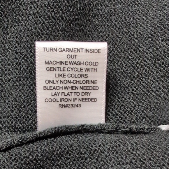 NWOT New York & Company Black Cowl Neck Sweater - Picture 5 of 6